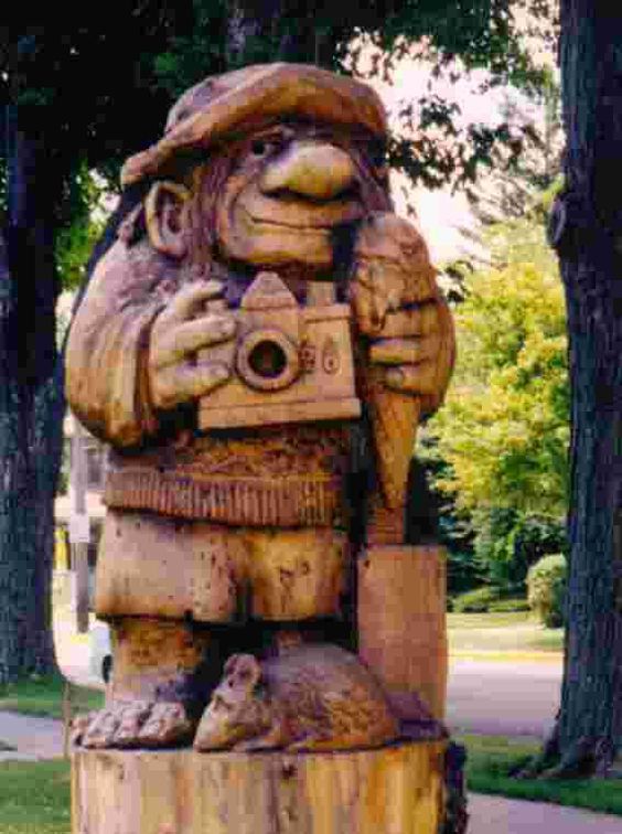 Image result for trolls carved in trees